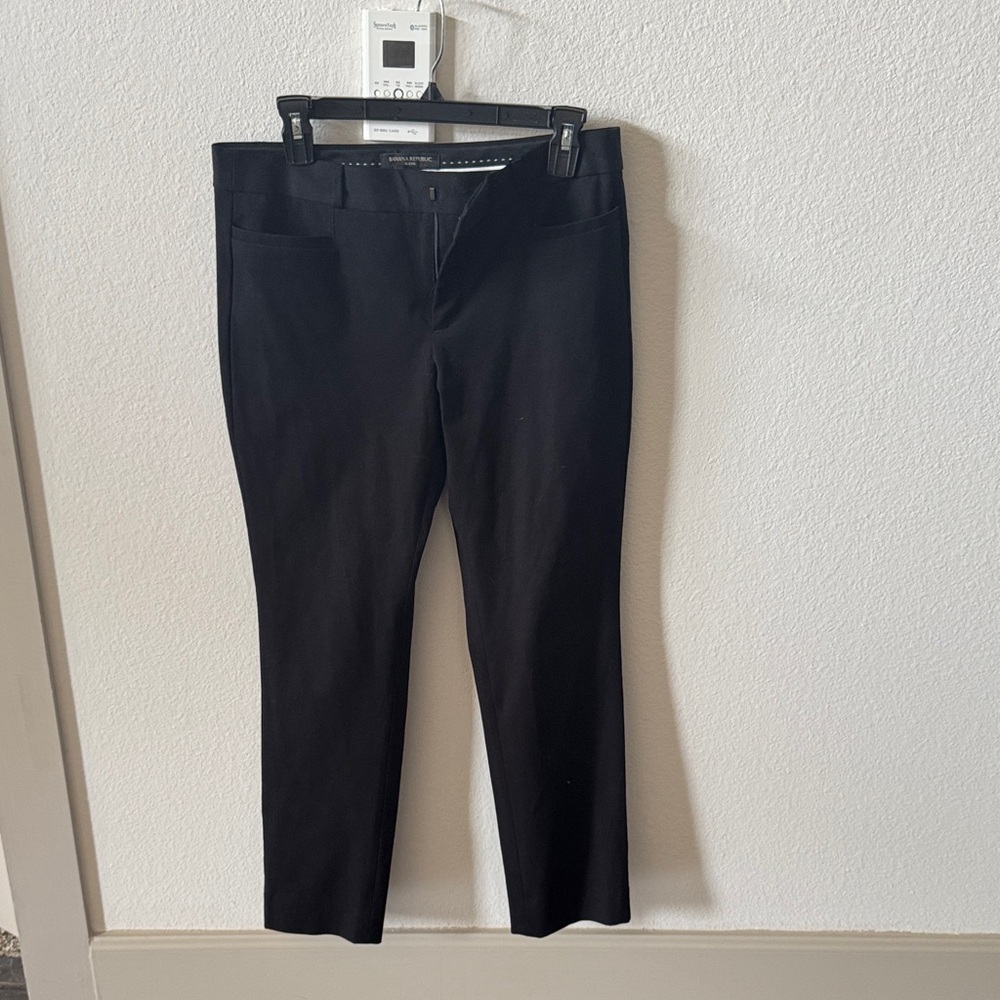 Banana Republic Black Sloan Trousers